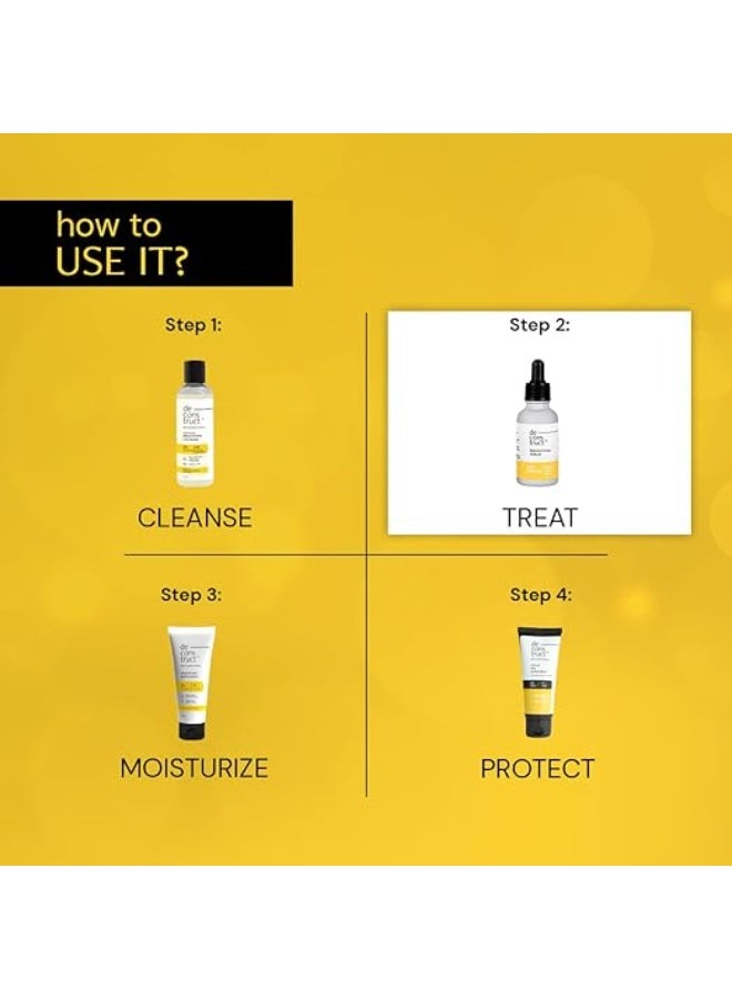 Deconstruct Brightening Face Serum for Pigmentation & Dark Spots Removal | 10% Niacinamide + 0.3% Alpha Arbutin | For Men & Women | Reduces acne marks, tan & freckles | 30ml each, pack of 2 - Image 3